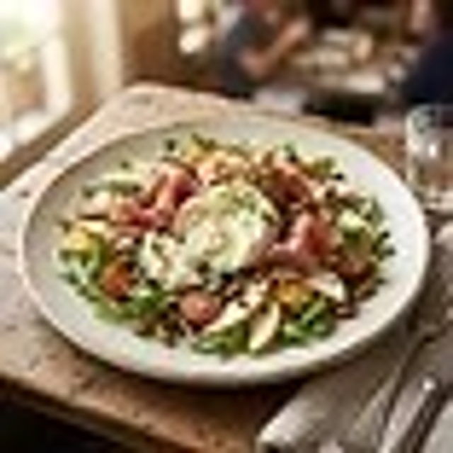 Burrata & Prosciutto Salad.