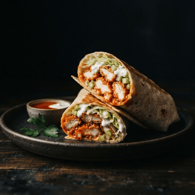 Buffalo Chicken Wrap.